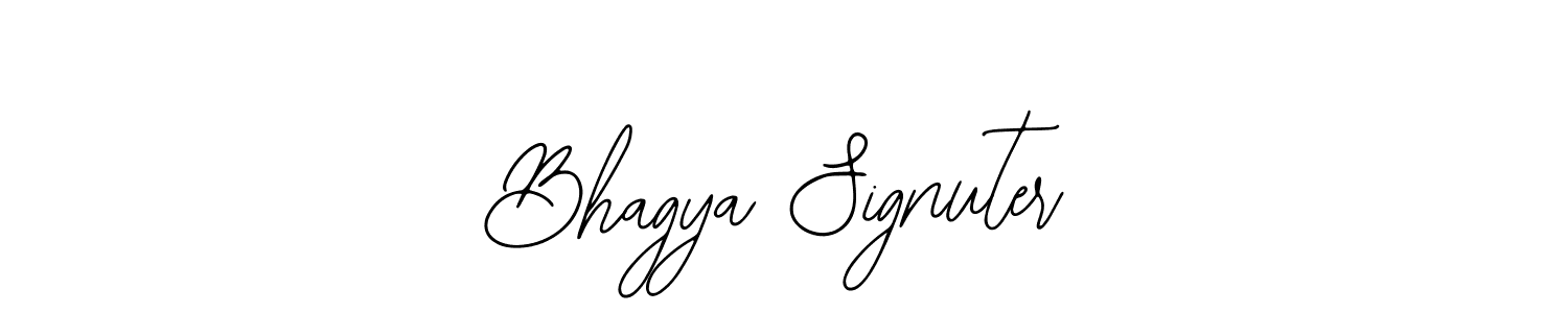 Make a beautiful signature design for name Bhagya Signuter. Use this online signature maker to create a handwritten signature for free. Bhagya Signuter signature style 12 images and pictures png
