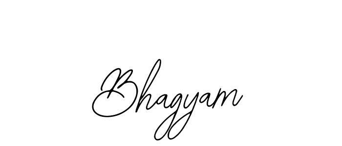 Create a beautiful signature design for name Bhagyam. With this signature (Bearetta-2O07w) fonts, you can make a handwritten signature for free. Bhagyam signature style 12 images and pictures png