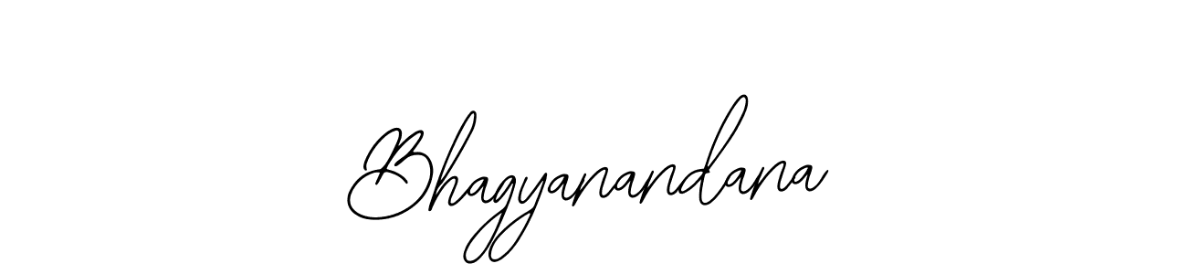 Design your own signature with our free online signature maker. With this signature software, you can create a handwritten (Bearetta-2O07w) signature for name Bhagyanandana. Bhagyanandana signature style 12 images and pictures png