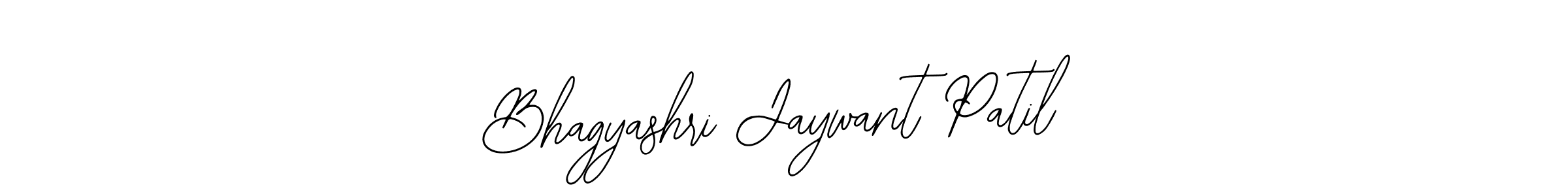 Bearetta-2O07w is a professional signature style that is perfect for those who want to add a touch of class to their signature. It is also a great choice for those who want to make their signature more unique. Get Bhagyashri Jaywant Patil name to fancy signature for free. Bhagyashri Jaywant Patil signature style 12 images and pictures png