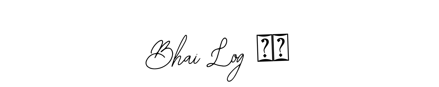 Create a beautiful signature design for name Bhai Log ❣️. With this signature (Bearetta-2O07w) fonts, you can make a handwritten signature for free. Bhai Log ❣️ signature style 12 images and pictures png