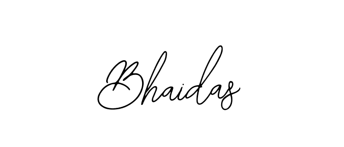 Create a beautiful signature design for name Bhaidas. With this signature (Bearetta-2O07w) fonts, you can make a handwritten signature for free. Bhaidas signature style 12 images and pictures png