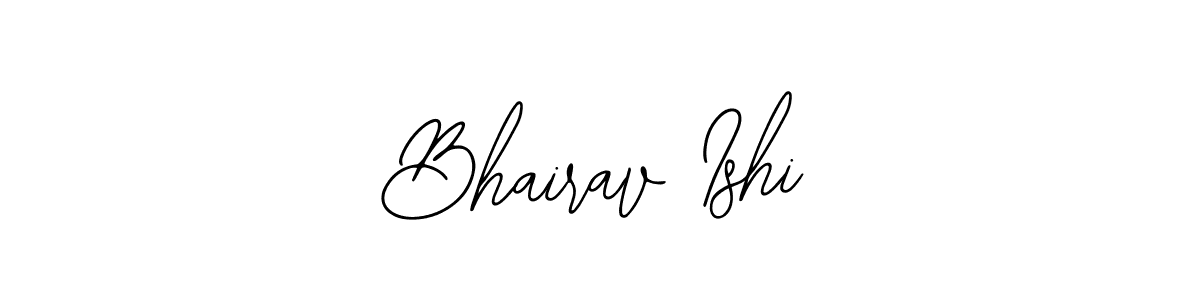 Make a beautiful signature design for name Bhairav Ishi. With this signature (Bearetta-2O07w) style, you can create a handwritten signature for free. Bhairav Ishi signature style 12 images and pictures png