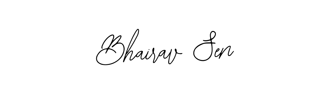 It looks lik you need a new signature style for name Bhairav Sen. Design unique handwritten (Bearetta-2O07w) signature with our free signature maker in just a few clicks. Bhairav Sen signature style 12 images and pictures png