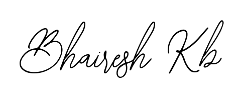 Also You can easily find your signature by using the search form. We will create Bhairesh Kb name handwritten signature images for you free of cost using Bearetta-2O07w sign style. Bhairesh Kb signature style 12 images and pictures png