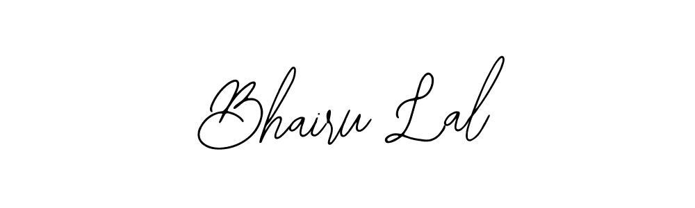 Design your own signature with our free online signature maker. With this signature software, you can create a handwritten (Bearetta-2O07w) signature for name Bhairu Lal. Bhairu Lal signature style 12 images and pictures png