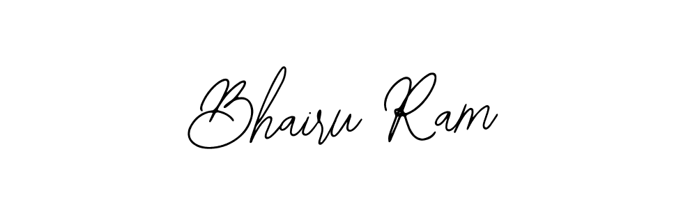 How to make Bhairu Ram signature? Bearetta-2O07w is a professional autograph style. Create handwritten signature for Bhairu Ram name. Bhairu Ram signature style 12 images and pictures png