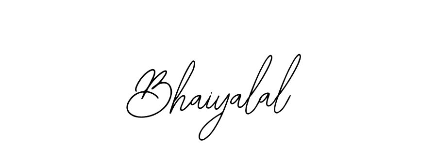 Make a beautiful signature design for name Bhaiyalal. With this signature (Bearetta-2O07w) style, you can create a handwritten signature for free. Bhaiyalal signature style 12 images and pictures png