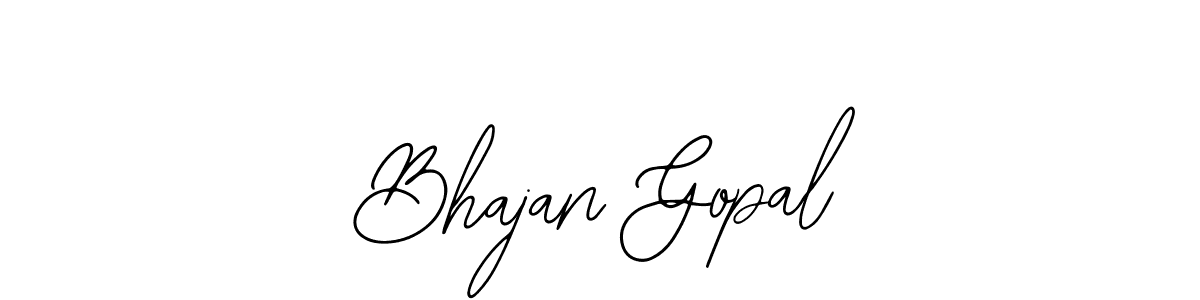Bearetta-2O07w is a professional signature style that is perfect for those who want to add a touch of class to their signature. It is also a great choice for those who want to make their signature more unique. Get Bhajan Gopal name to fancy signature for free. Bhajan Gopal signature style 12 images and pictures png