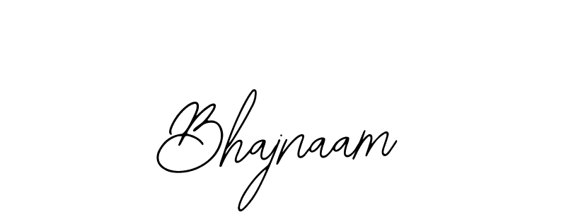 Create a beautiful signature design for name Bhajnaam. With this signature (Bearetta-2O07w) fonts, you can make a handwritten signature for free. Bhajnaam signature style 12 images and pictures png