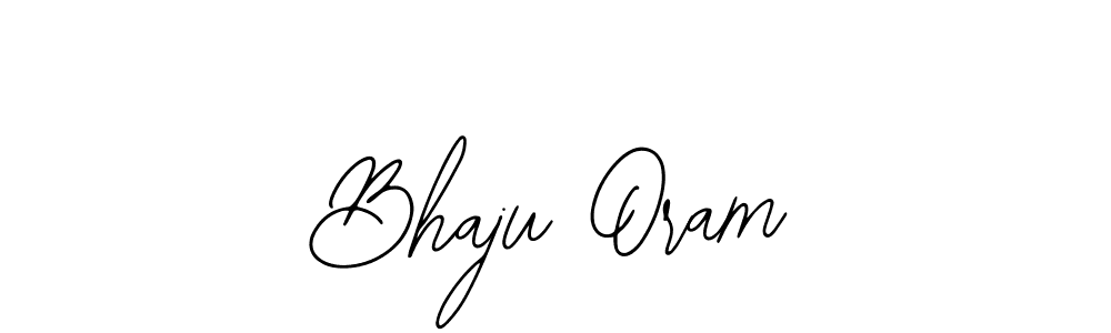 You should practise on your own different ways (Bearetta-2O07w) to write your name (Bhaju Oram) in signature. don't let someone else do it for you. Bhaju Oram signature style 12 images and pictures png