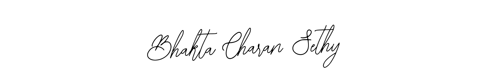 You should practise on your own different ways (Bearetta-2O07w) to write your name (Bhakta Charan Sethy) in signature. don't let someone else do it for you. Bhakta Charan Sethy signature style 12 images and pictures png