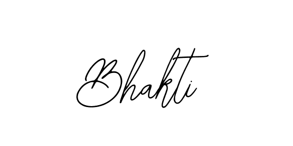 Use a signature maker to create a handwritten signature online. With this signature software, you can design (Bearetta-2O07w) your own signature for name Bhakti. Bhakti signature style 12 images and pictures png