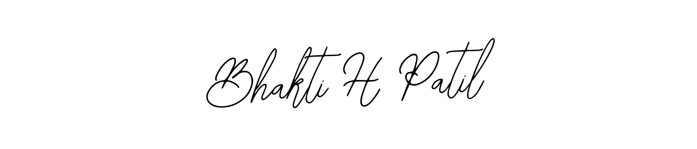 You can use this online signature creator to create a handwritten signature for the name Bhakti H Patil. This is the best online autograph maker. Bhakti H Patil signature style 12 images and pictures png