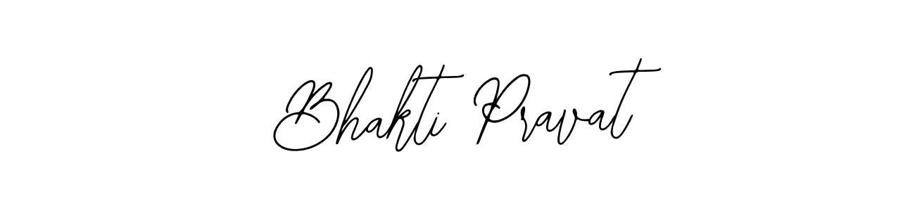 Design your own signature with our free online signature maker. With this signature software, you can create a handwritten (Bearetta-2O07w) signature for name Bhakti Pravat. Bhakti Pravat signature style 12 images and pictures png