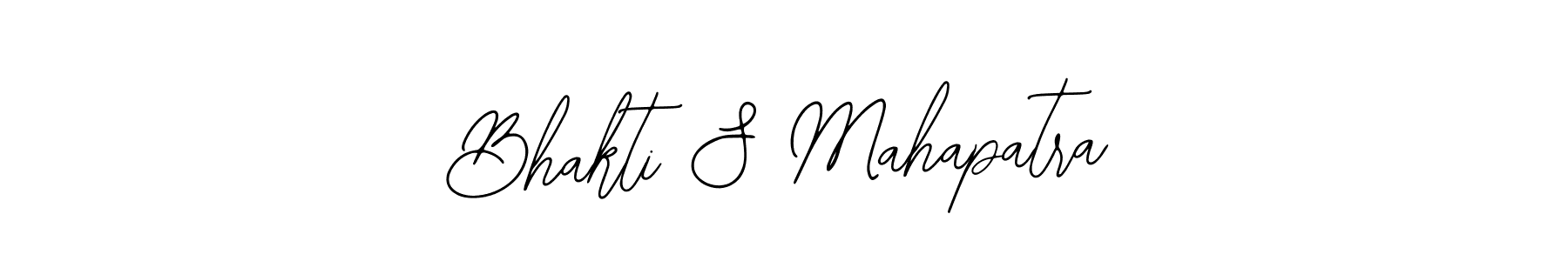 Design your own signature with our free online signature maker. With this signature software, you can create a handwritten (Bearetta-2O07w) signature for name Bhakti S Mahapatra. Bhakti S Mahapatra signature style 12 images and pictures png