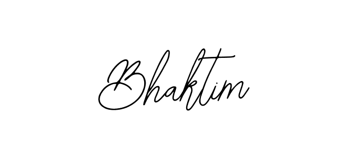 Design your own signature with our free online signature maker. With this signature software, you can create a handwritten (Bearetta-2O07w) signature for name Bhaktim. Bhaktim signature style 12 images and pictures png