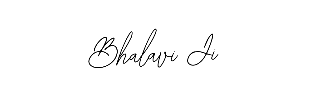 Create a beautiful signature design for name Bhalavi Ji. With this signature (Bearetta-2O07w) fonts, you can make a handwritten signature for free. Bhalavi Ji signature style 12 images and pictures png