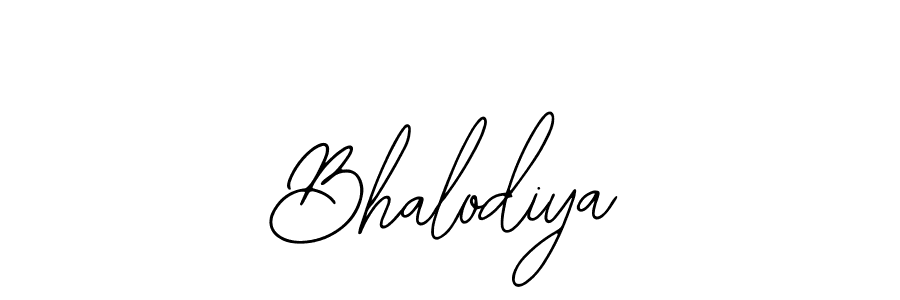 Bhalodiya stylish signature style. Best Handwritten Sign (Bearetta-2O07w) for my name. Handwritten Signature Collection Ideas for my name Bhalodiya. Bhalodiya signature style 12 images and pictures png