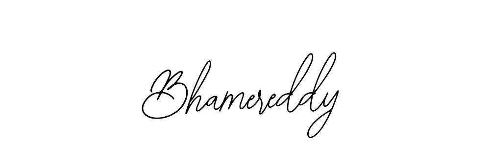 Bearetta-2O07w is a professional signature style that is perfect for those who want to add a touch of class to their signature. It is also a great choice for those who want to make their signature more unique. Get Bhamereddy name to fancy signature for free. Bhamereddy signature style 12 images and pictures png