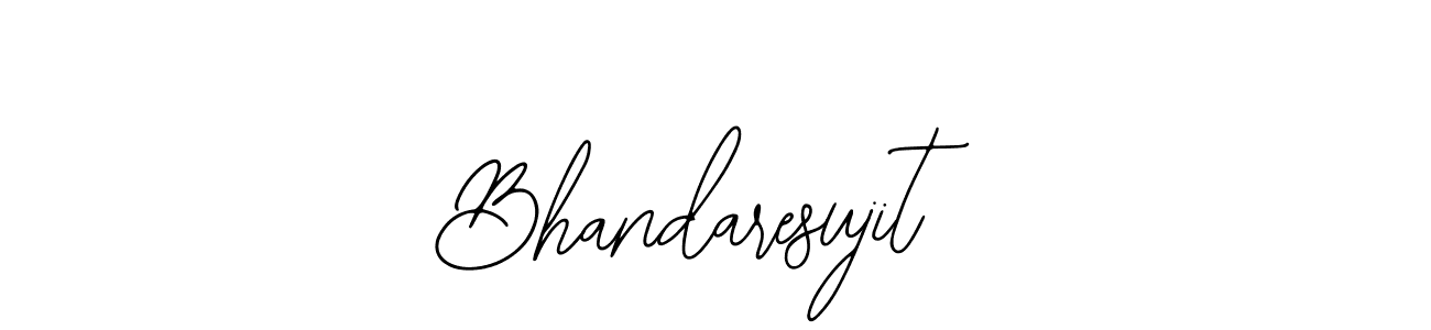 How to Draw Bhandaresujit signature style? Bearetta-2O07w is a latest design signature styles for name Bhandaresujit. Bhandaresujit signature style 12 images and pictures png