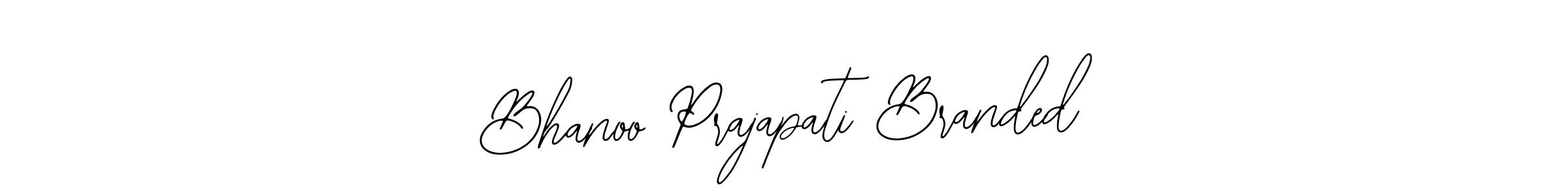 You can use this online signature creator to create a handwritten signature for the name Bhanoo Prajapati Branded. This is the best online autograph maker. Bhanoo Prajapati Branded signature style 12 images and pictures png