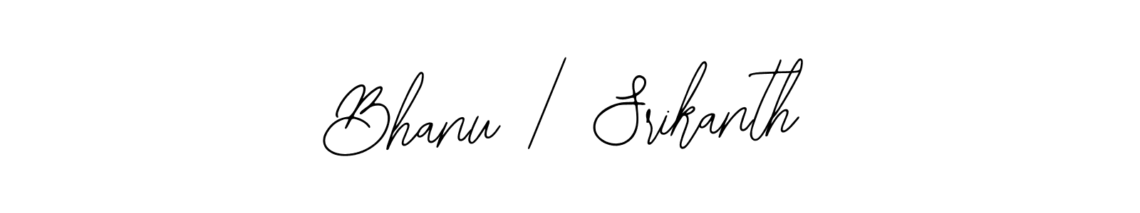 Make a beautiful signature design for name Bhanu | Srikanth. With this signature (Bearetta-2O07w) style, you can create a handwritten signature for free. Bhanu | Srikanth signature style 12 images and pictures png