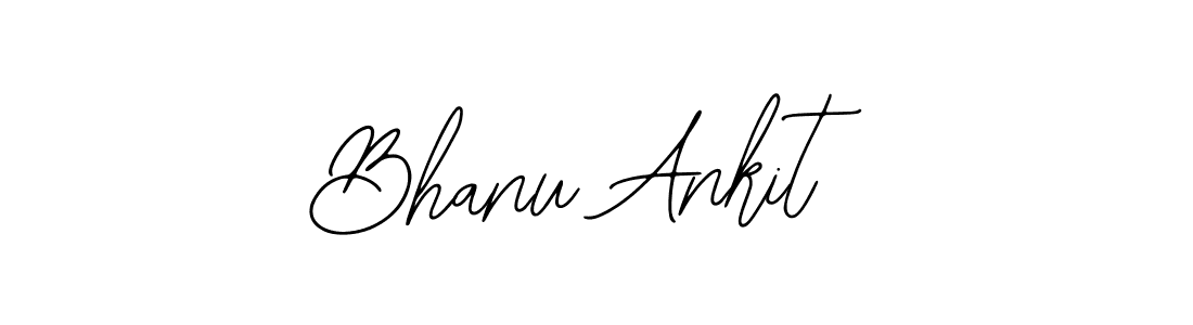 The best way (Bearetta-2O07w) to make a short signature is to pick only two or three words in your name. The name Bhanu Ankit include a total of six letters. For converting this name. Bhanu Ankit signature style 12 images and pictures png