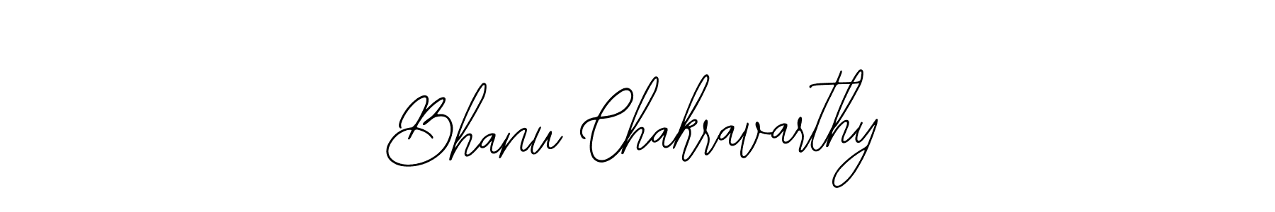 Design your own signature with our free online signature maker. With this signature software, you can create a handwritten (Bearetta-2O07w) signature for name Bhanu Chakravarthy. Bhanu Chakravarthy signature style 12 images and pictures png