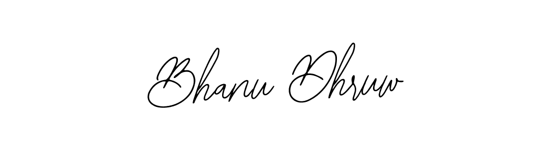 How to make Bhanu Dhruw signature? Bearetta-2O07w is a professional autograph style. Create handwritten signature for Bhanu Dhruw name. Bhanu Dhruw signature style 12 images and pictures png