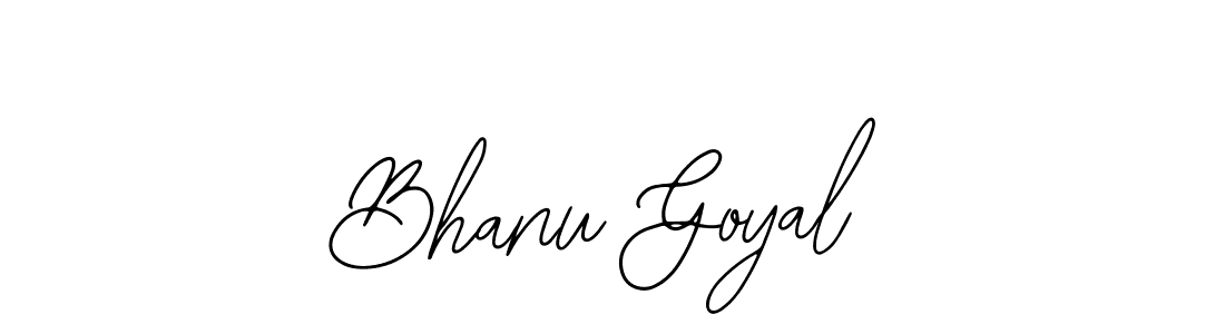 Bhanu Goyal stylish signature style. Best Handwritten Sign (Bearetta-2O07w) for my name. Handwritten Signature Collection Ideas for my name Bhanu Goyal. Bhanu Goyal signature style 12 images and pictures png