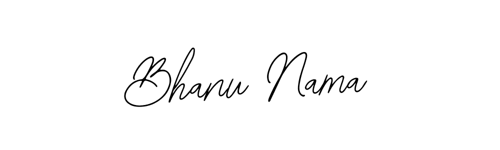 How to make Bhanu Nama signature? Bearetta-2O07w is a professional autograph style. Create handwritten signature for Bhanu Nama name. Bhanu Nama signature style 12 images and pictures png