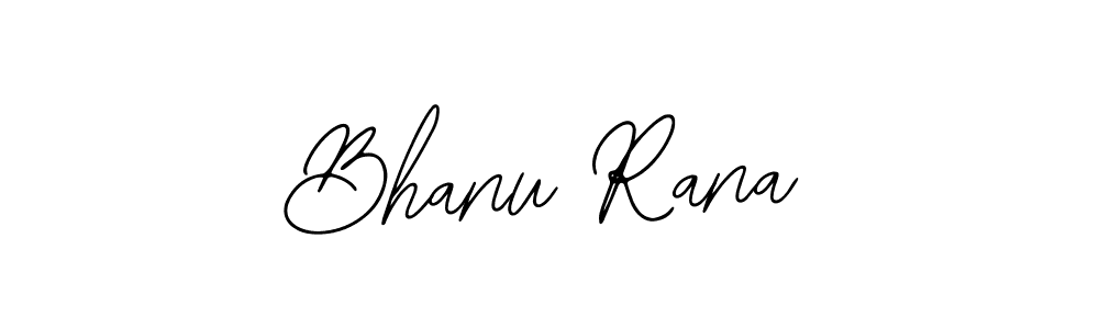 Also You can easily find your signature by using the search form. We will create Bhanu Rana name handwritten signature images for you free of cost using Bearetta-2O07w sign style. Bhanu Rana signature style 12 images and pictures png