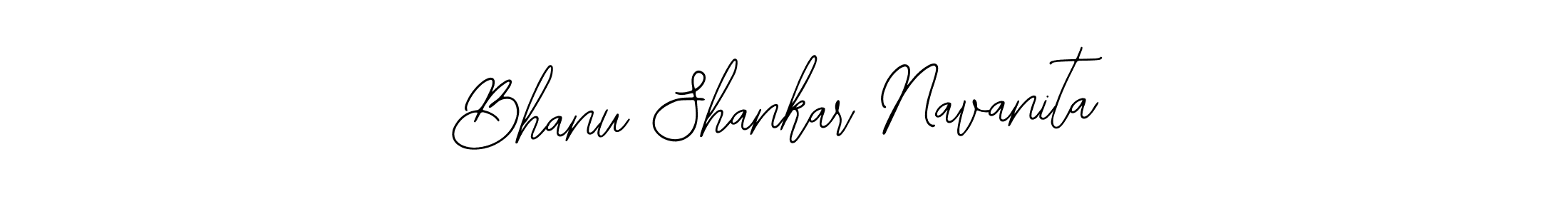 Design your own signature with our free online signature maker. With this signature software, you can create a handwritten (Bearetta-2O07w) signature for name Bhanu Shankar Navanita. Bhanu Shankar Navanita signature style 12 images and pictures png