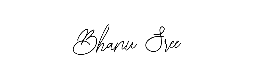 Make a beautiful signature design for name Bhanu Sree. Use this online signature maker to create a handwritten signature for free. Bhanu Sree signature style 12 images and pictures png