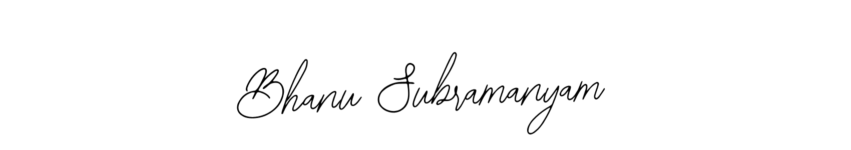 It looks lik you need a new signature style for name Bhanu Subramanyam. Design unique handwritten (Bearetta-2O07w) signature with our free signature maker in just a few clicks. Bhanu Subramanyam signature style 12 images and pictures png