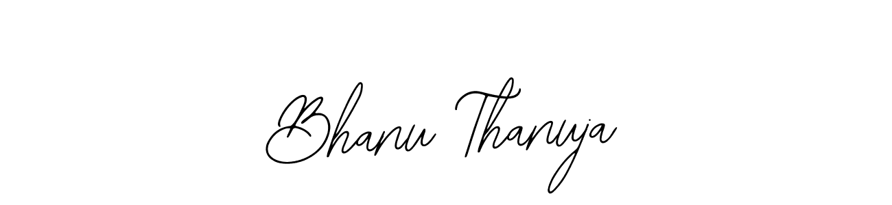 Also You can easily find your signature by using the search form. We will create Bhanu Thanuja name handwritten signature images for you free of cost using Bearetta-2O07w sign style. Bhanu Thanuja signature style 12 images and pictures png