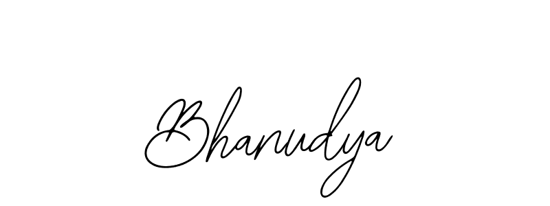 Design your own signature with our free online signature maker. With this signature software, you can create a handwritten (Bearetta-2O07w) signature for name Bhanudya. Bhanudya signature style 12 images and pictures png