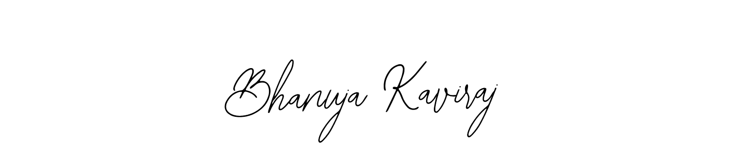 Make a beautiful signature design for name Bhanuja Kaviraj. With this signature (Bearetta-2O07w) style, you can create a handwritten signature for free. Bhanuja Kaviraj signature style 12 images and pictures png