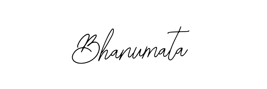 Design your own signature with our free online signature maker. With this signature software, you can create a handwritten (Bearetta-2O07w) signature for name Bhanumata. Bhanumata signature style 12 images and pictures png