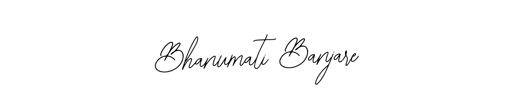 Similarly Bearetta-2O07w is the best handwritten signature design. Signature creator online .You can use it as an online autograph creator for name Bhanumati Banjare. Bhanumati Banjare signature style 12 images and pictures png