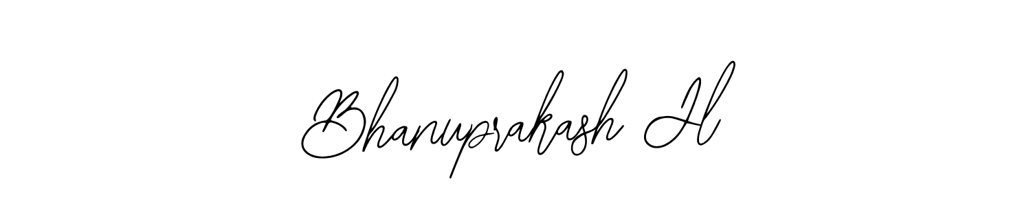 Create a beautiful signature design for name Bhanuprakash Jl. With this signature (Bearetta-2O07w) fonts, you can make a handwritten signature for free. Bhanuprakash Jl signature style 12 images and pictures png