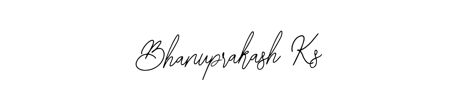 Also You can easily find your signature by using the search form. We will create Bhanuprakash Ks name handwritten signature images for you free of cost using Bearetta-2O07w sign style. Bhanuprakash Ks signature style 12 images and pictures png