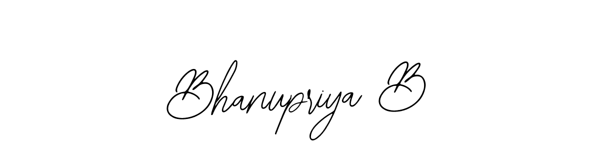 How to make Bhanupriya B signature? Bearetta-2O07w is a professional autograph style. Create handwritten signature for Bhanupriya B name. Bhanupriya B signature style 12 images and pictures png