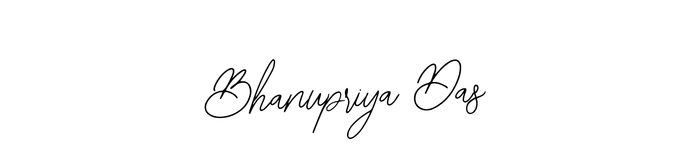 How to make Bhanupriya Das name signature. Use Bearetta-2O07w style for creating short signs online. This is the latest handwritten sign. Bhanupriya Das signature style 12 images and pictures png