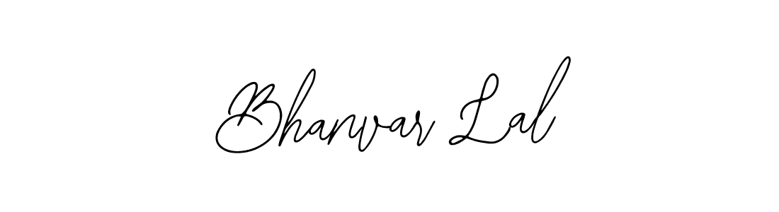 How to make Bhanvar Lal name signature. Use Bearetta-2O07w style for creating short signs online. This is the latest handwritten sign. Bhanvar Lal signature style 12 images and pictures png