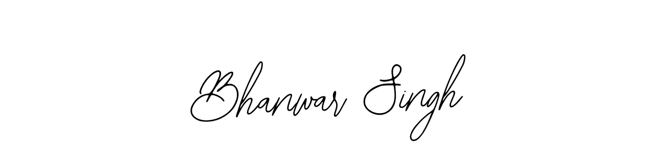 Use a signature maker to create a handwritten signature online. With this signature software, you can design (Bearetta-2O07w) your own signature for name Bhanwar Singh. Bhanwar Singh signature style 12 images and pictures png