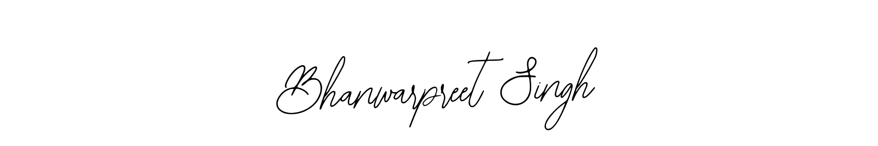 Design your own signature with our free online signature maker. With this signature software, you can create a handwritten (Bearetta-2O07w) signature for name Bhanwarpreet Singh. Bhanwarpreet Singh signature style 12 images and pictures png