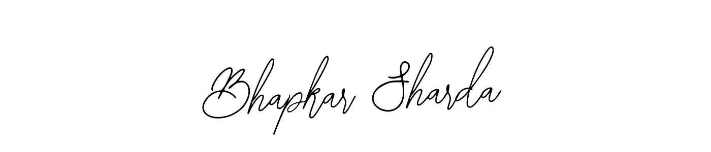 if you are searching for the best signature style for your name Bhapkar Sharda. so please give up your signature search. here we have designed multiple signature styles  using Bearetta-2O07w. Bhapkar Sharda signature style 12 images and pictures png