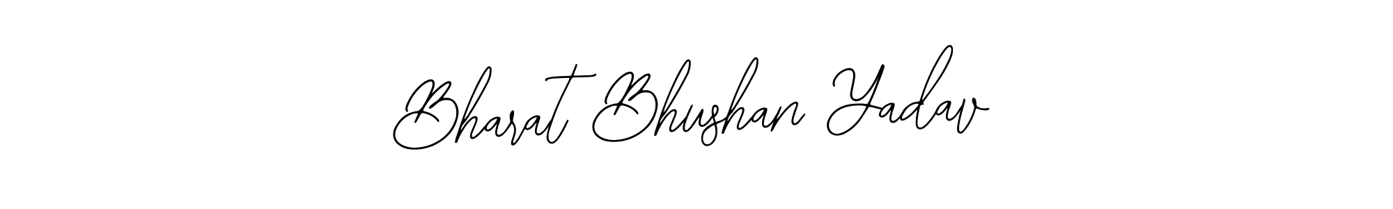 You should practise on your own different ways (Bearetta-2O07w) to write your name (Bharat Bhushan Yadav) in signature. don't let someone else do it for you. Bharat Bhushan Yadav signature style 12 images and pictures png